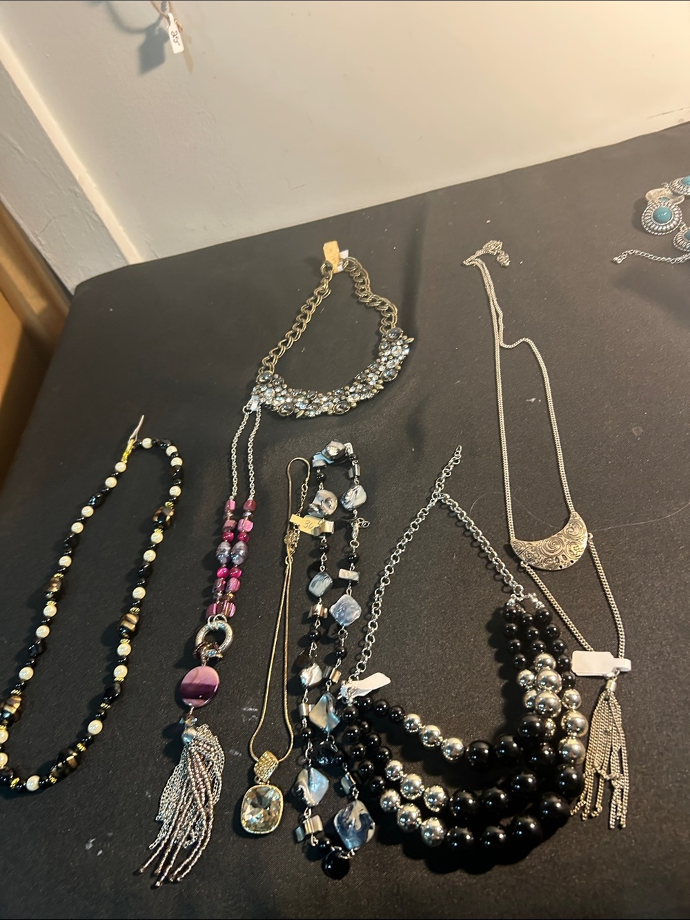 Vintage necklace assortment as shown